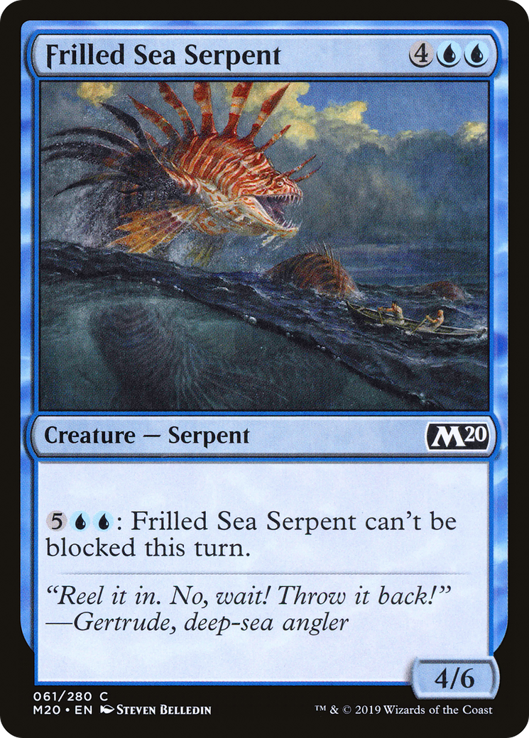 Frilled Sea Serpent (M20-061) (Foil)