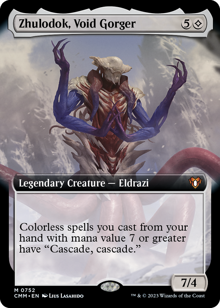 Zhulodok, Void Gorger (CMM-752) (Extended Art) (Foil)