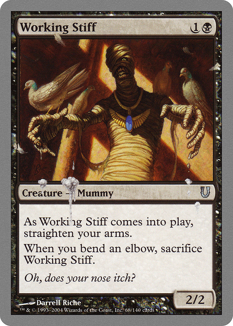 Working Stiff (UNH-068) (Foil)