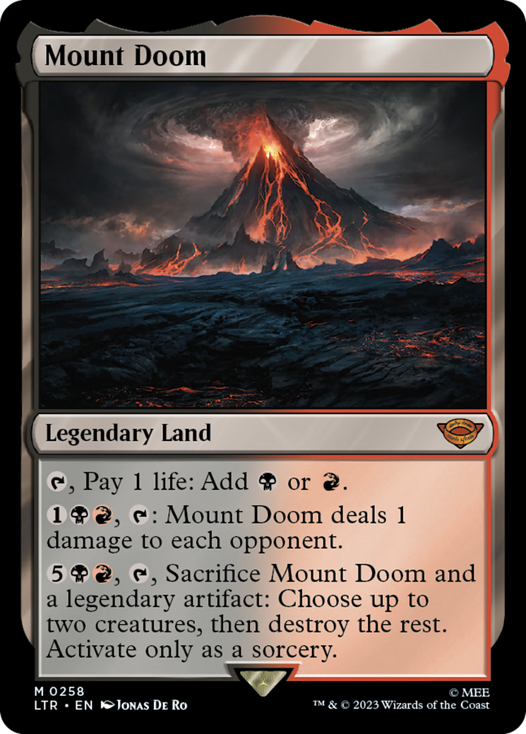 Mount Doom (LTR-258) (Foil)