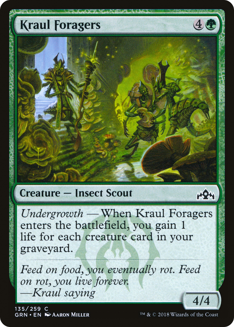 Kraul Foragers (GRN-135) (Foil)