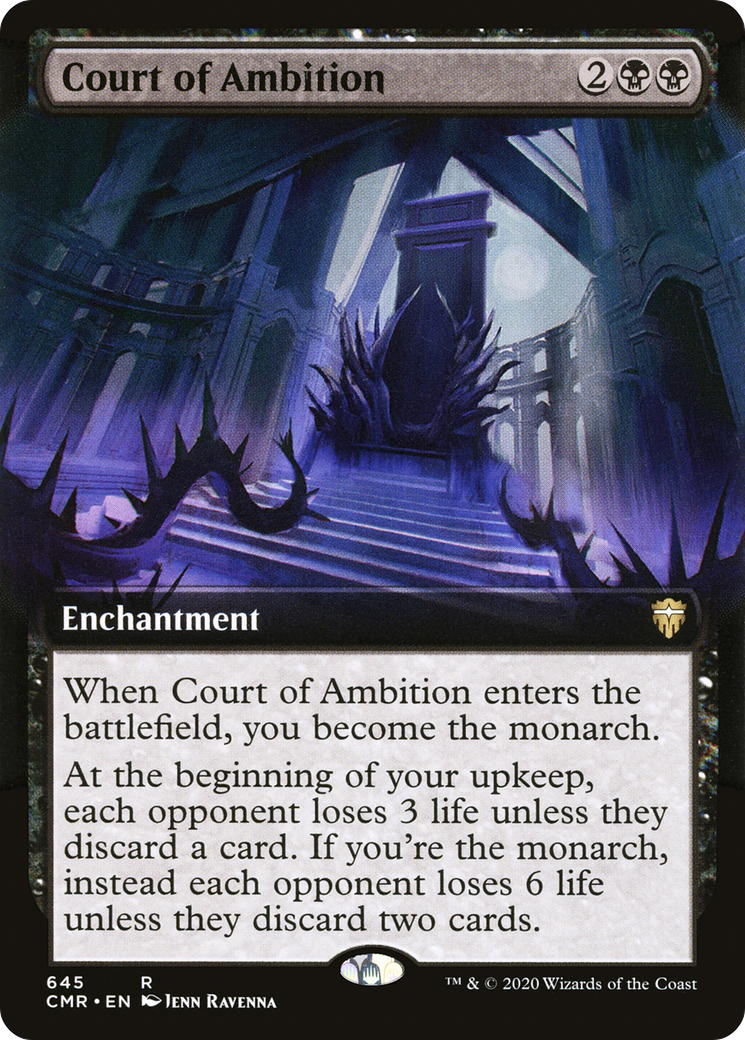 Court of Ambition (CMR-645) (Extended Art) (Foil)