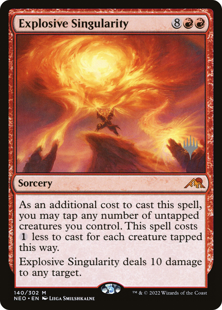 Explosive Singularity (PPNEO-140P) (Foil)