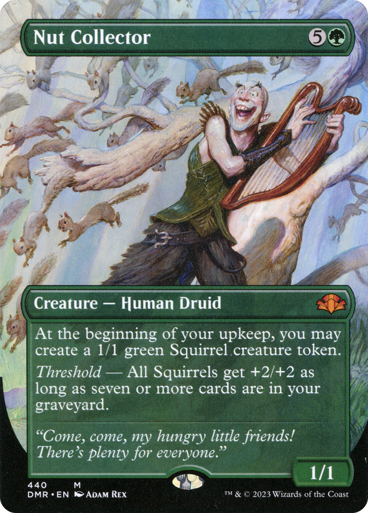 Nut Collector (DMR-440) (Borderless) (Foil)