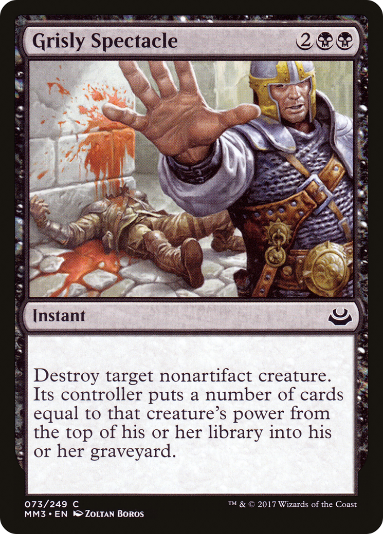 Grisly Spectacle (MM3-073) (Foil)