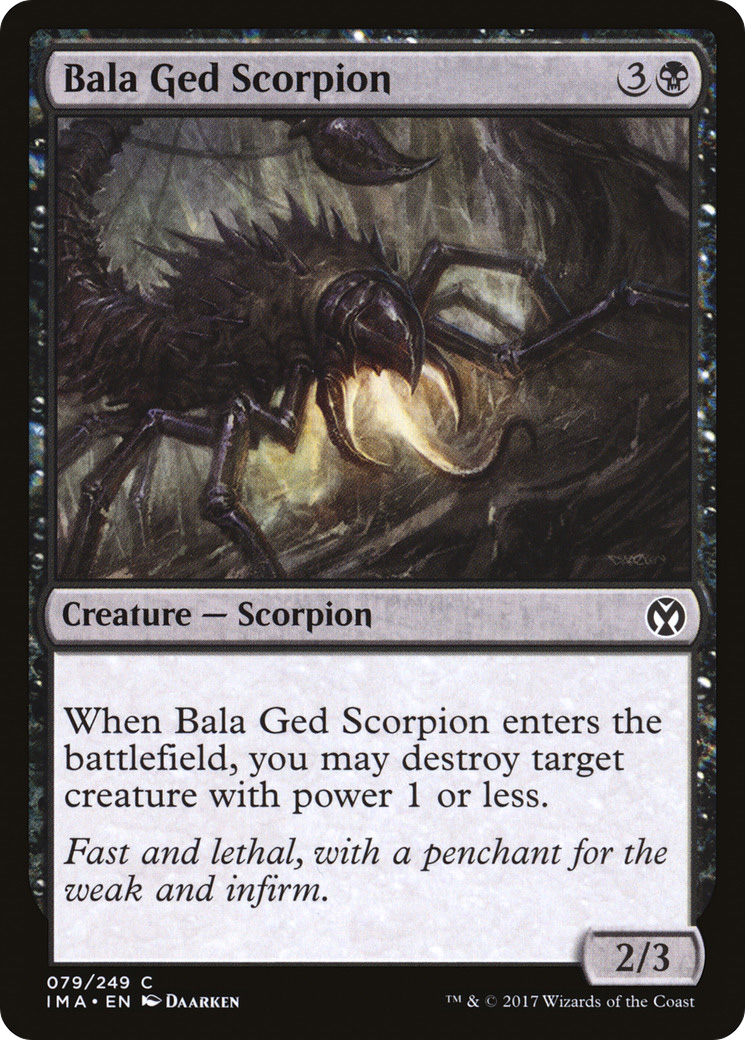 Bala Ged Scorpion (IMA-079) (Foil)