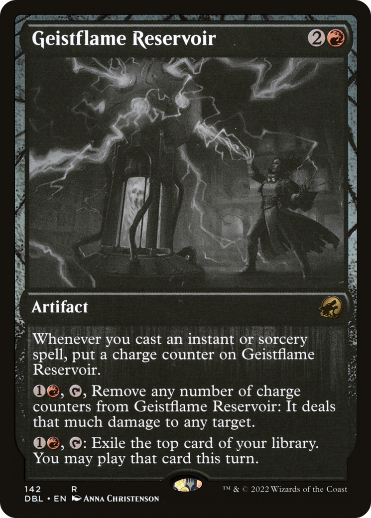 Geistflame Reservoir (DBL-142) (Foil)