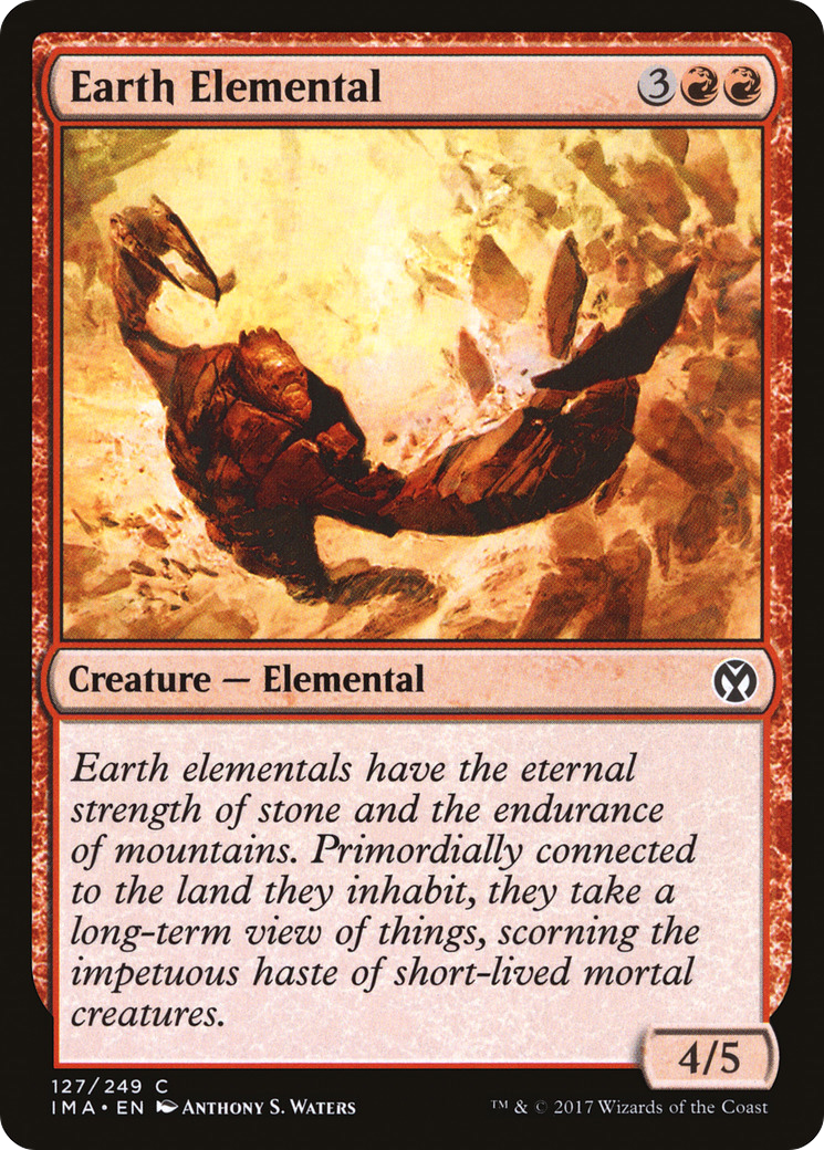 Earth Elemental (IMA-127) (Foil)
