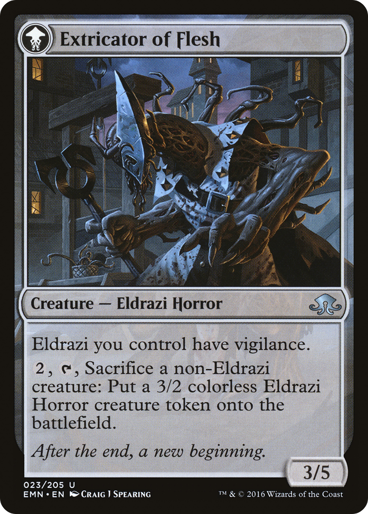 Extricator of Sin // Extricator of Flesh (EMN-023) (Foil)