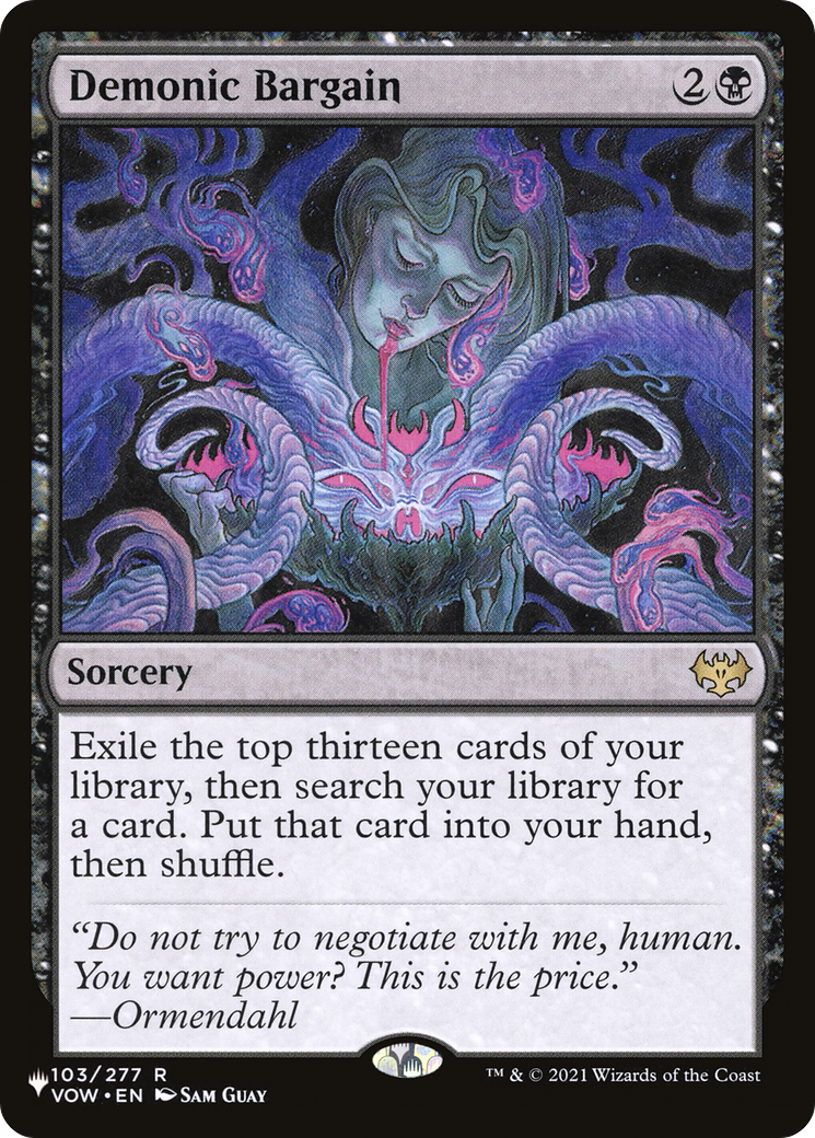 Demonic Bargain (LIST-VOW-103)