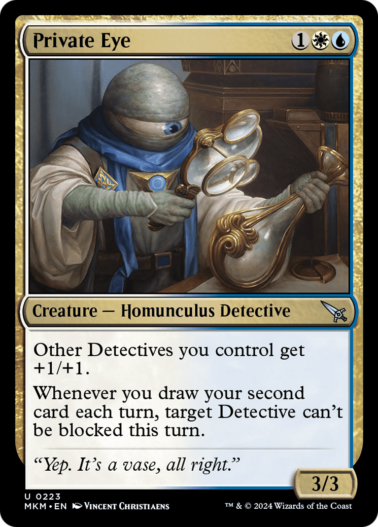 Private Eye (MKM-223) (Foil)