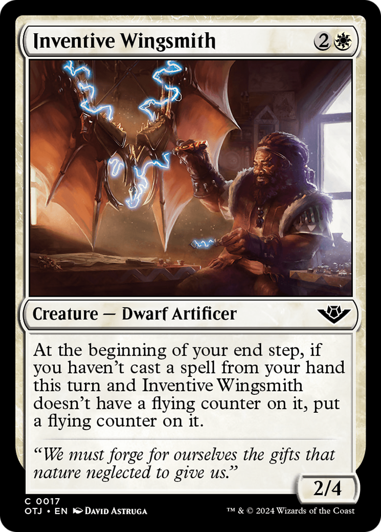 Inventive Wingsmith (OTJ-017) (Foil)