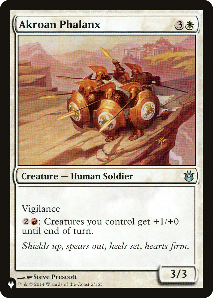 Akroan Phalanx (LIST-BNG-2)