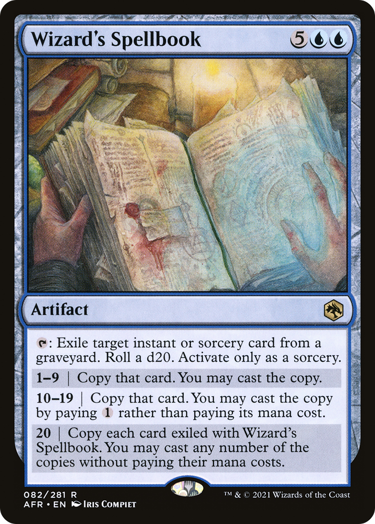 Wizard's Spellbook (AFR-082) (Foil)