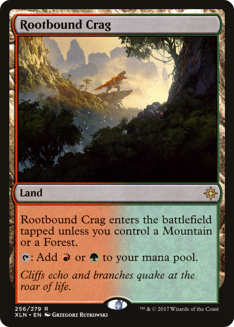 Rootbound Crag (XLN-256) (Foil)