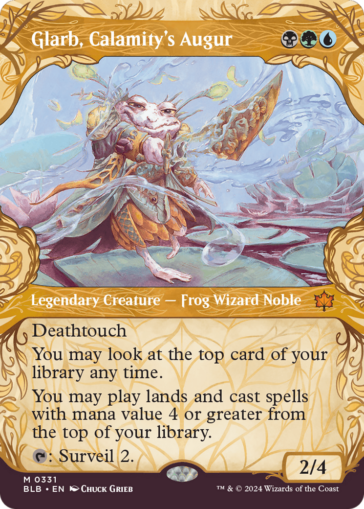 Glarb, Calamity's Augur (BLB-331) (Showcase) (Foil)