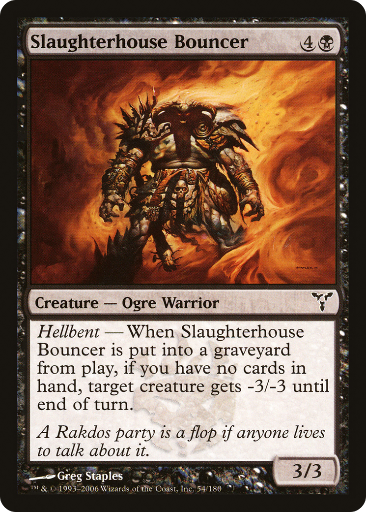 Slaughterhouse Bouncer (DIS-054) (Foil)