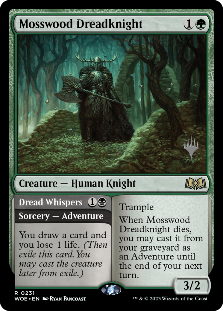 Mosswood Dreadknight // Dread Whispers (PPWOE-231P)