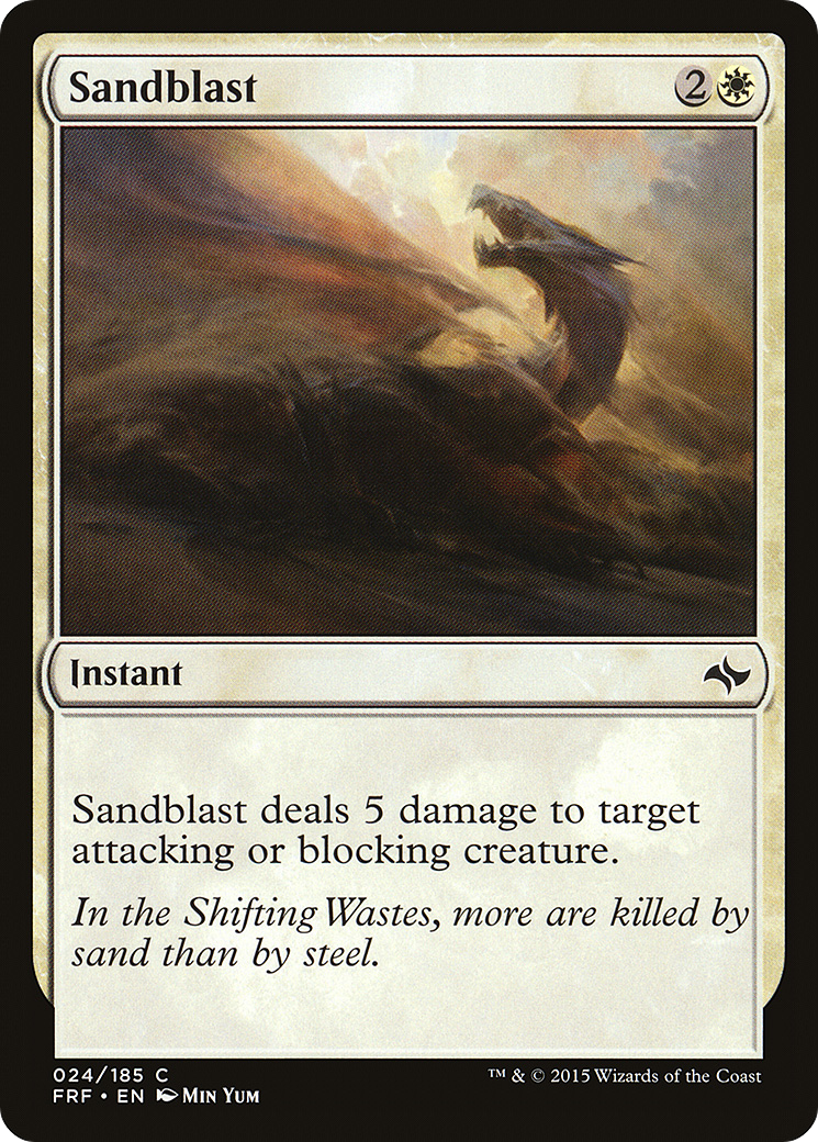 Sandblast (FRF-024) (Foil)