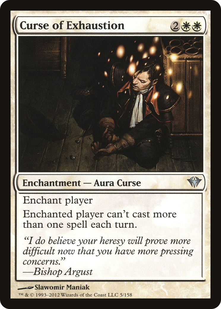 Curse of Exhaustion (DKA-005) (Foil)