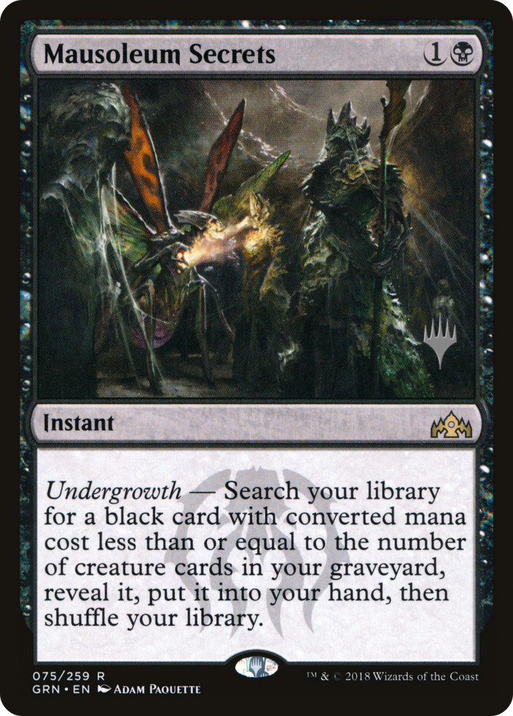 Mausoleum Secrets (PPTHB-75P) (Foil)