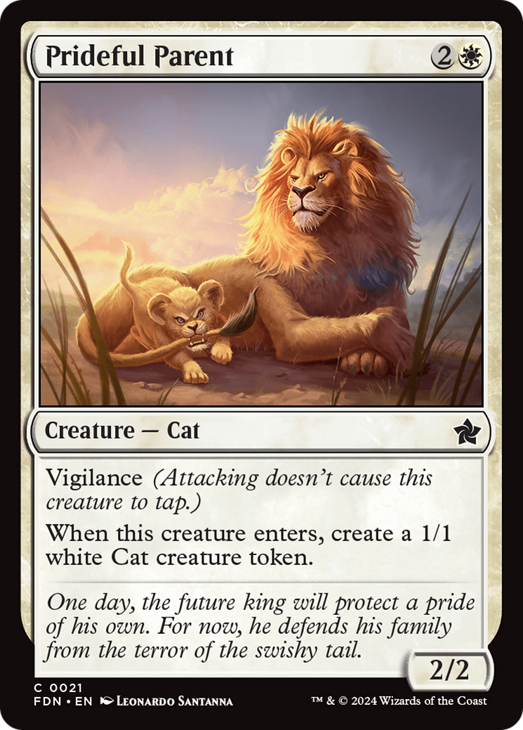 Prideful Parent (FDN-021) (Foil)
