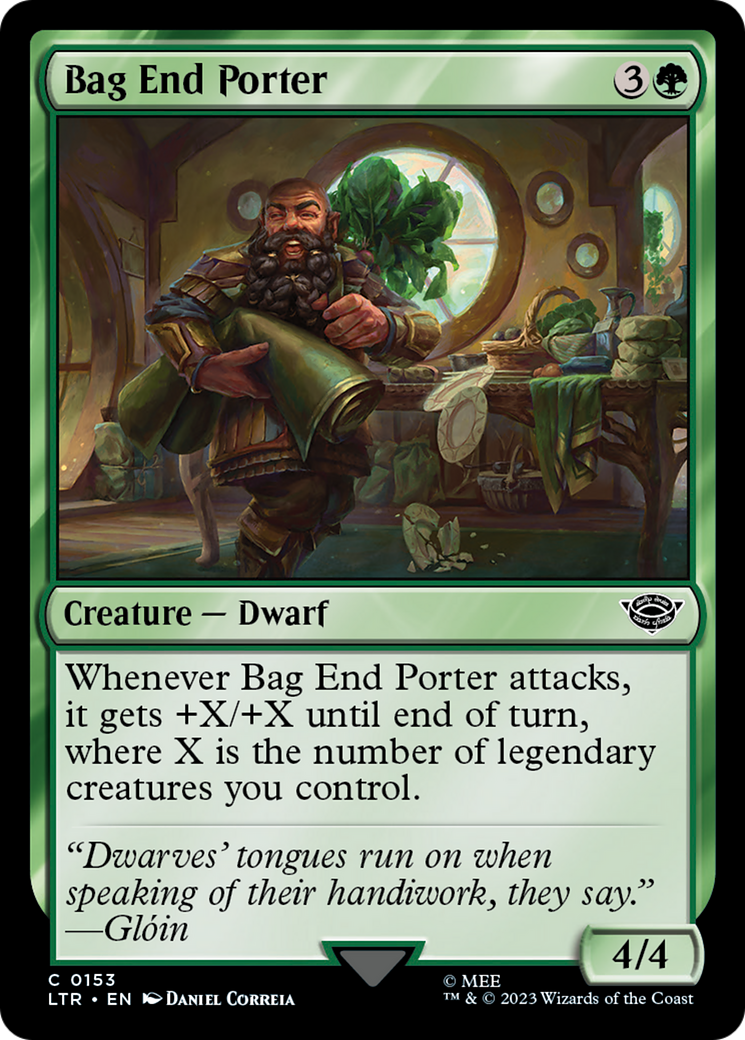 Bag End Porter (LTR-153)