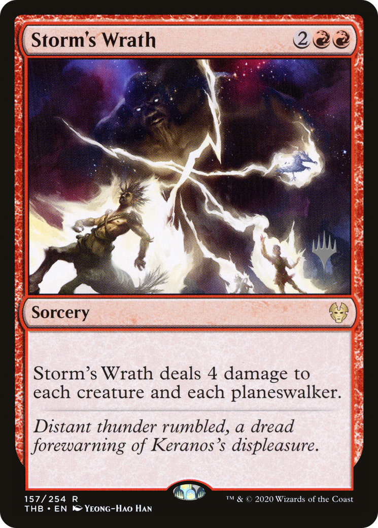 Storm's Wrath (PPTHB-157P) (Foil)