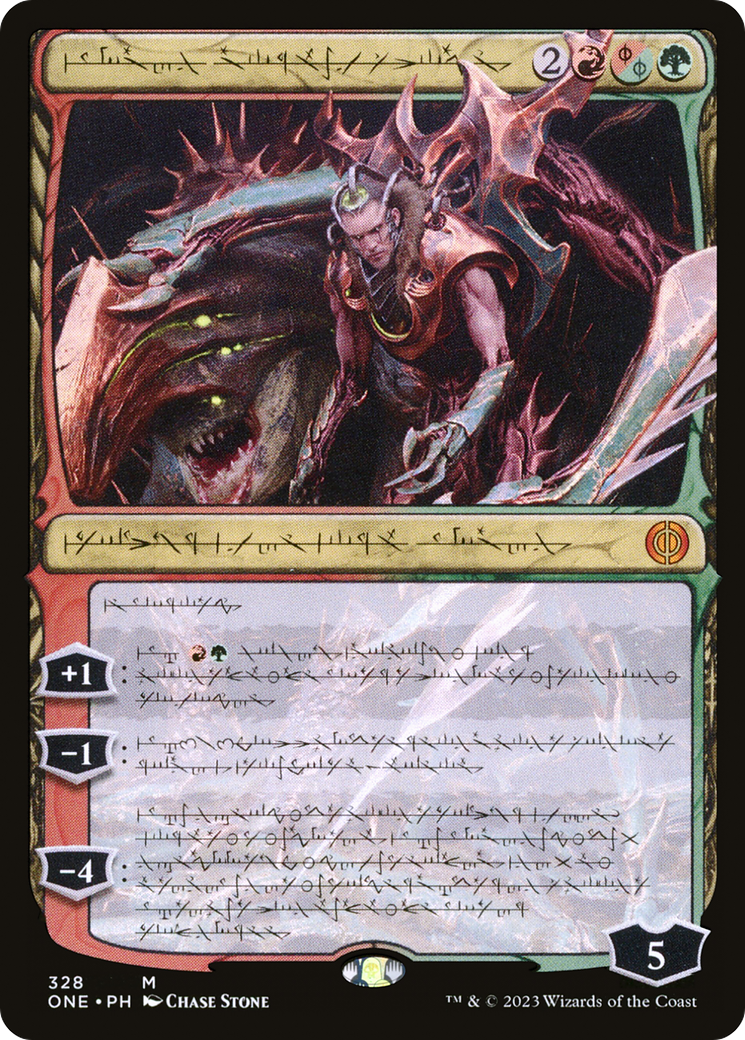 Lukka, Bound to Ruin (ONE-328) (Showcase) (Foil)