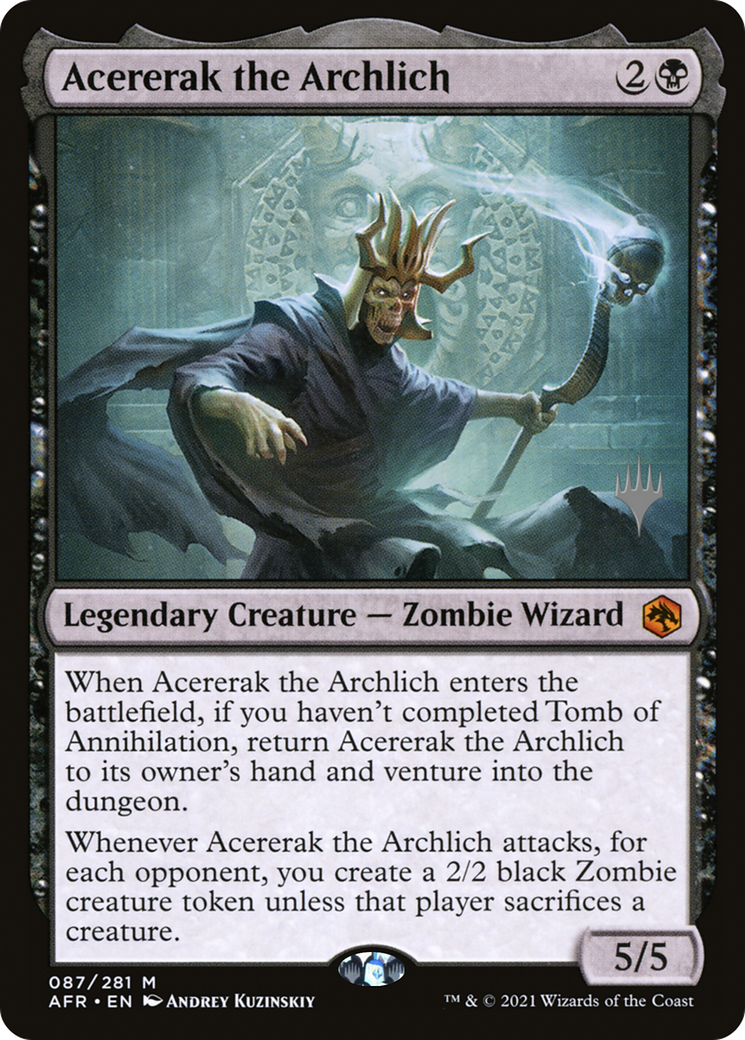 Acererak the Archlich (PPAFR-87P) (Foil)