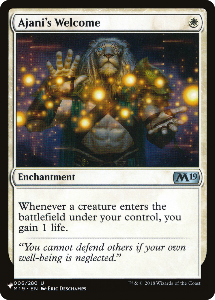 Ajani's Welcome (LIST-M19-6)