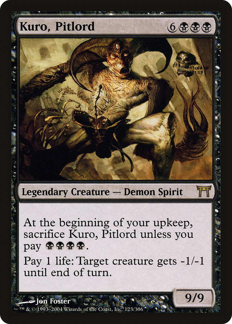Kuro, Pitlord (CHK-123) (Foil)