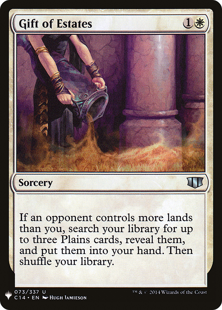 Gift of Estates (LIST-C14-73)