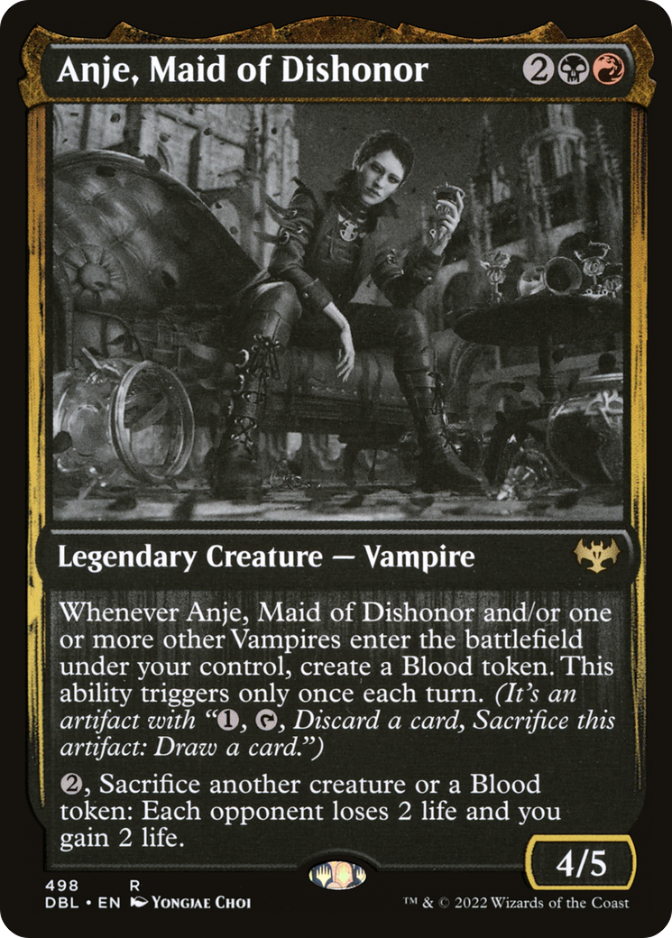 Anje, Maid of Dishonor (DBL-498) (Foil)