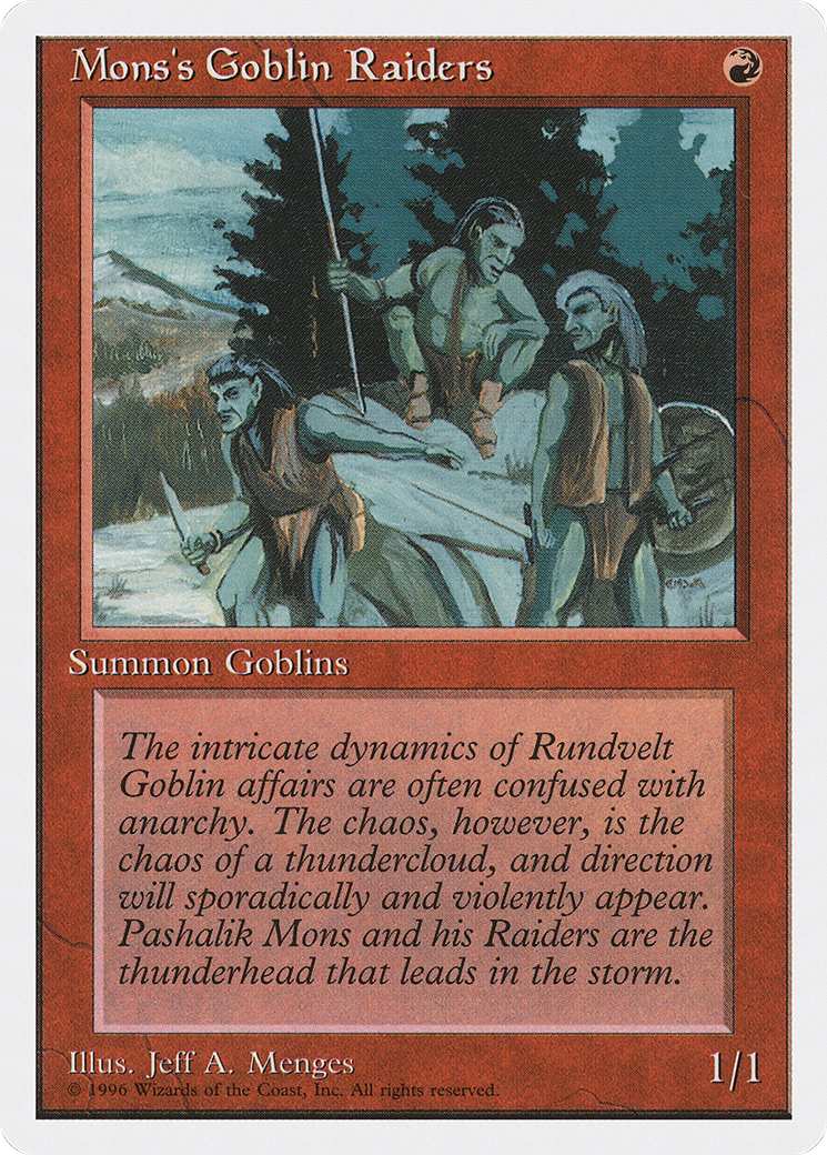 Mons's Goblin Raiders (2PS-035)