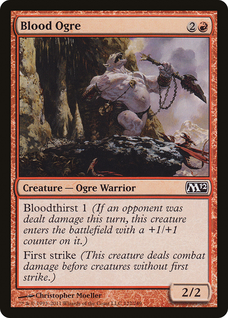 Blood Ogre (M12-122) (Foil)