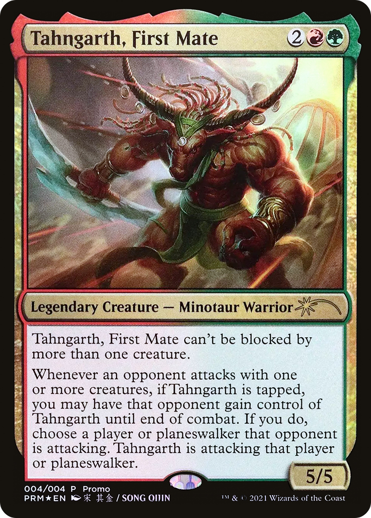 Tahngarth, First Mate (UMP-004) (Foil)
