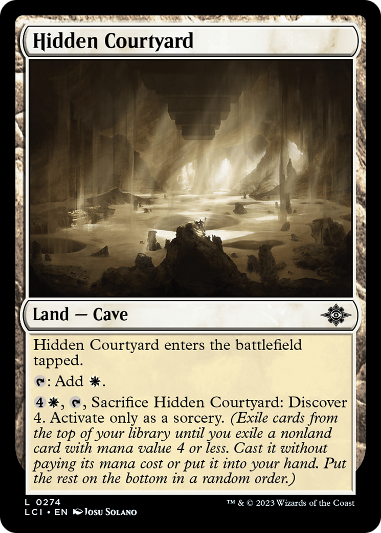 Hidden Courtyard (LCI-274) (Foil)
