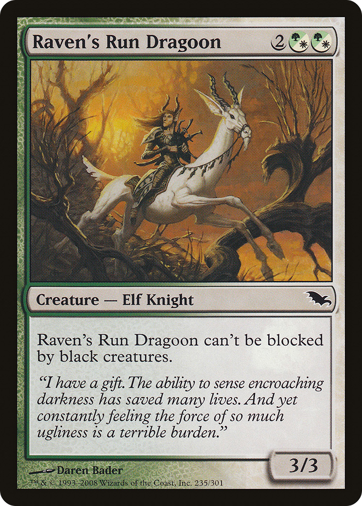 Raven's Run Dragoon (SHM-235) (Foil)