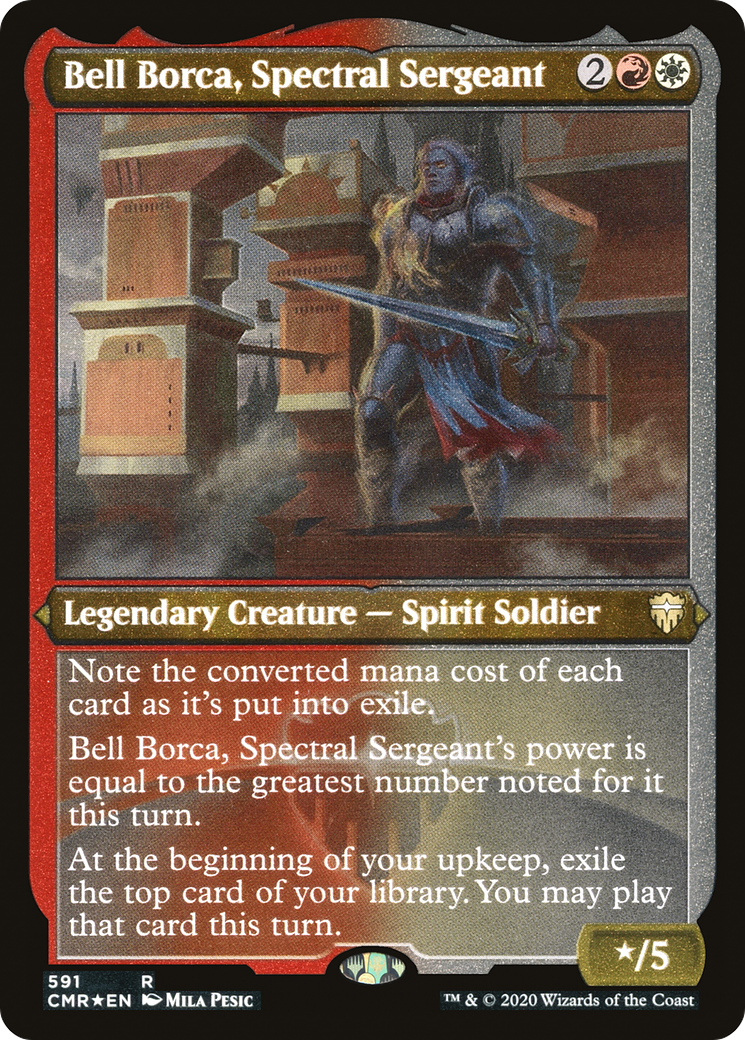 Bell Borca, Spectral Sergeant (CMR-591) (Etched Foil)