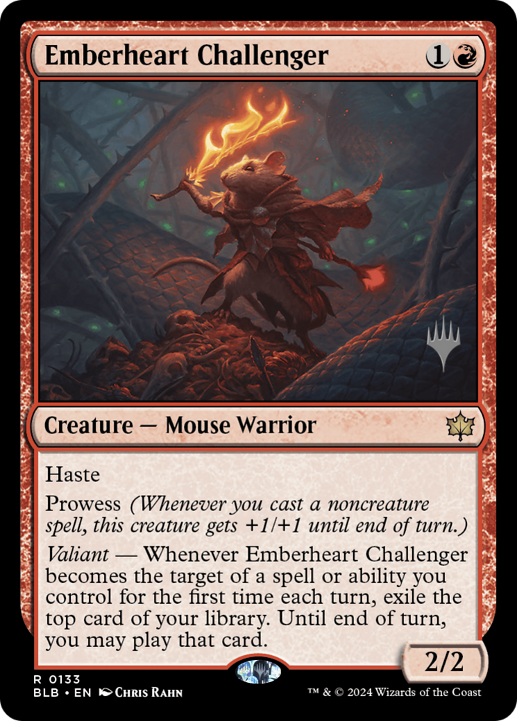 Emberheart Challenger (PPBLB-133P) (Foil)