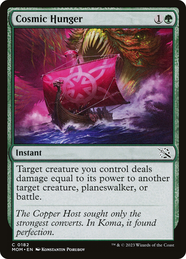Cosmic Hunger (MOM-182) (Foil)