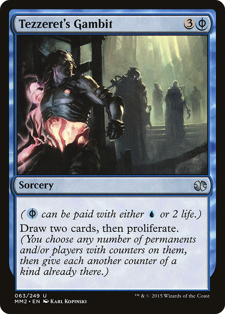 Tezzeret's Gambit (MM2-063) (Foil)