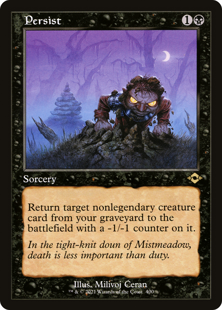 Persist (MH2-400) (Etched Foil)