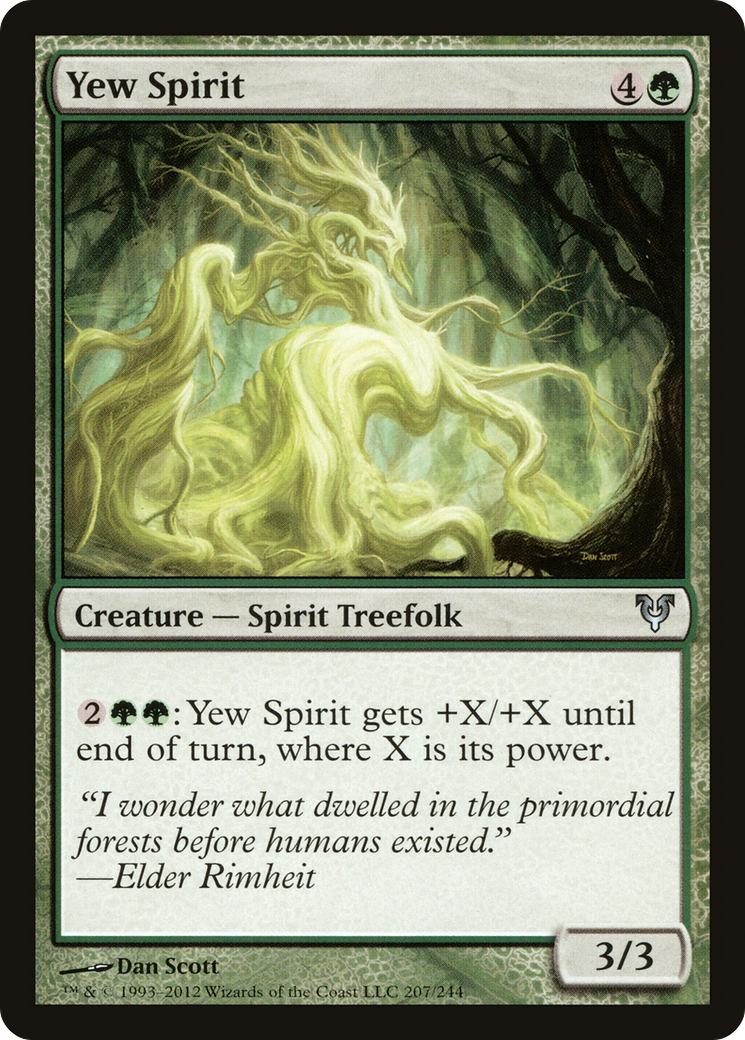 Yew Spirit (AVR-207) (Foil)