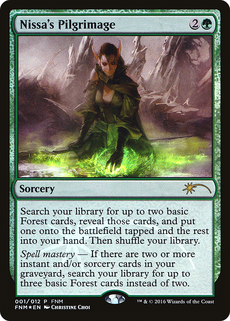 Nissa's Pilgrimage (FNM-001) (Foil)