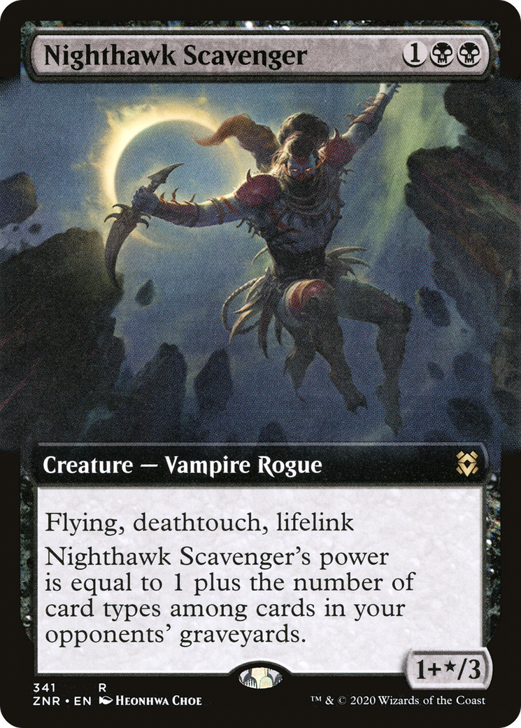 Nighthawk Scavenger (ZNR-341) (Extended Art) (Foil)