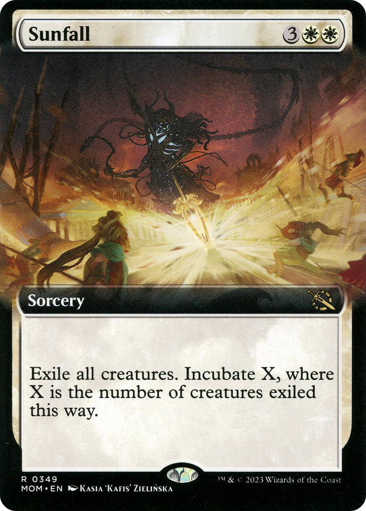 Sunfall (MOM-349) (Extended Art) (Foil)