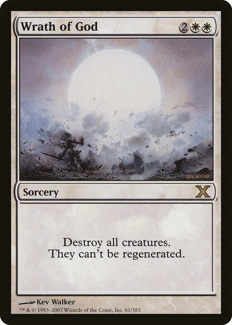 Wrath of God (10E-061) (Foil)