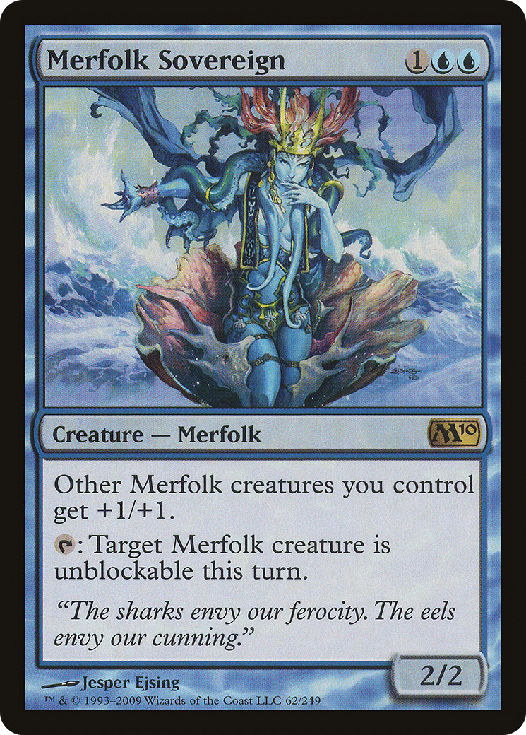Merfolk Sovereign (M10-062) (Foil)